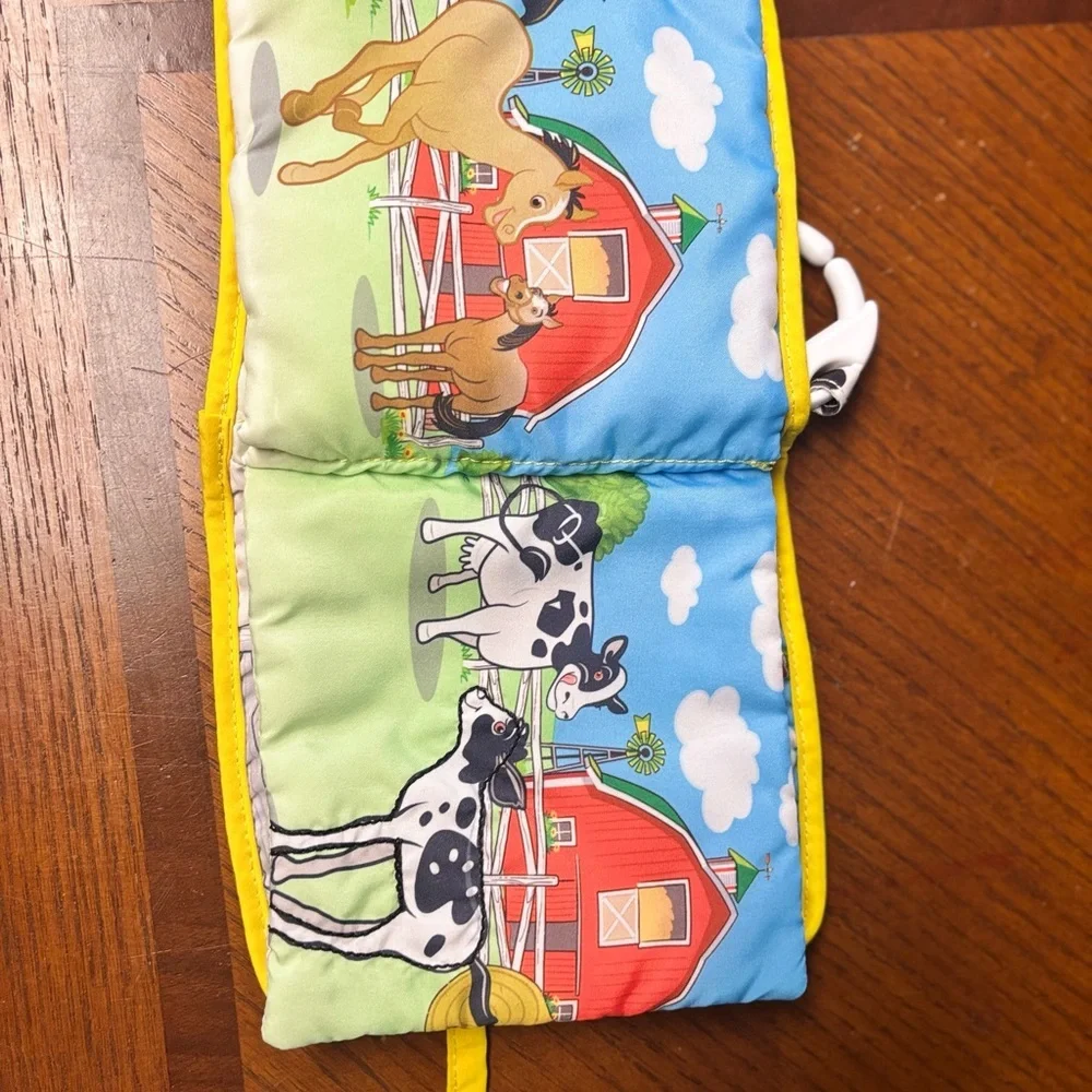 John Deere Baby Book and Rattles Bundle- 4‎ pieces